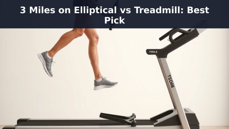 3 Miles on Elliptical vs Treadmill: Best Pick