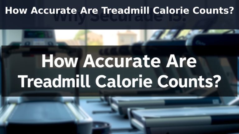 How Accurate Are Treadmill Calorie Counts?
