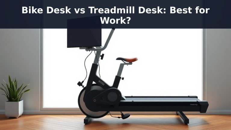 Bike Desk vs Treadmill Desk: Best for Work?
