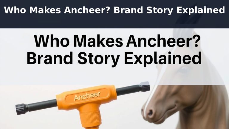 Who Makes Ancheer? Brand Story Explained