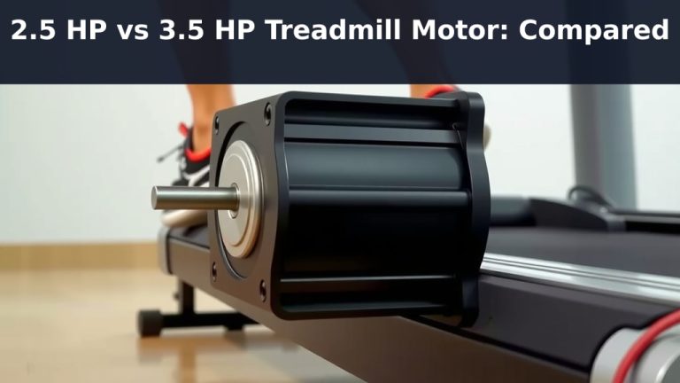 2.5 HP vs 3.5 HP Treadmill Motor: Compared