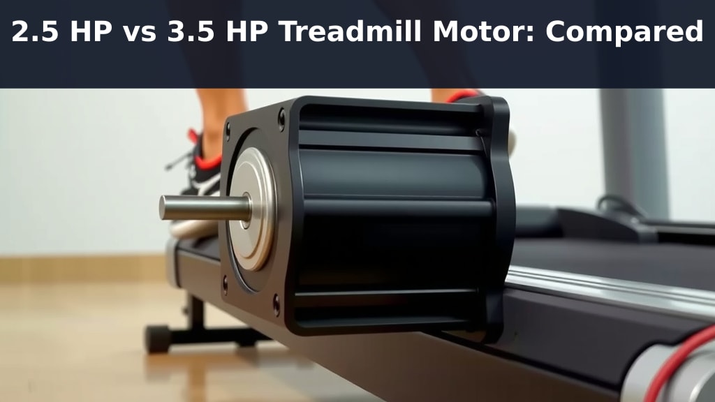 2.5 HP vs 3.5 HP Treadmill Motor: Compared