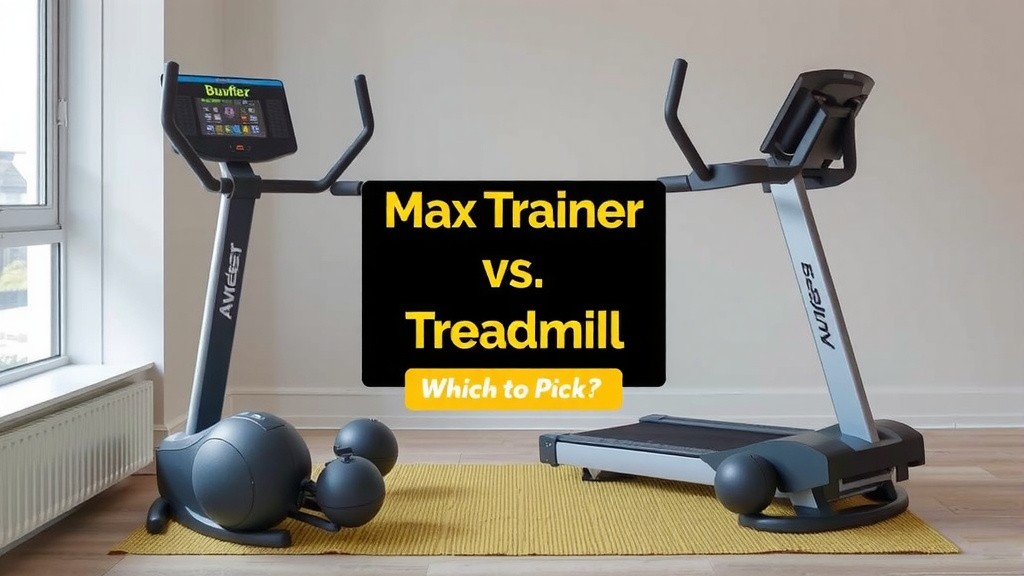 Comparing Cardio Machines: Max Trainer vs. Treadmill