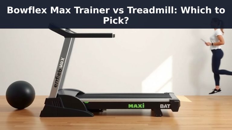 Bowflex Max Trainer vs Treadmill: Which to Pick?