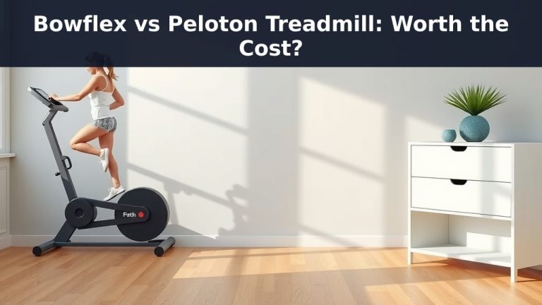 Bowflex vs Peloton Treadmill: Worth the Cost?