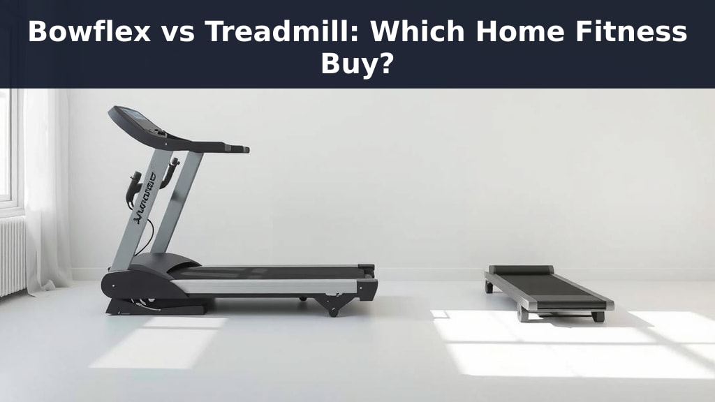 Bowflex vs Treadmill: Which Home Fitness Buy?