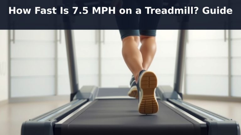 How Fast Is 7.5 MPH on a Treadmill? Guide