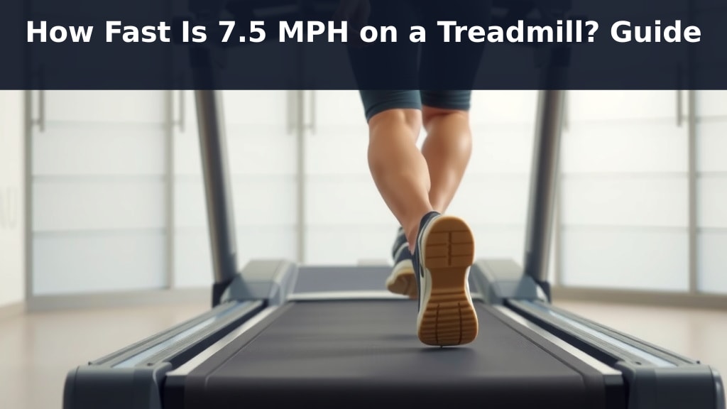 How Fast Is 7.5 MPH on a Treadmill? Guide