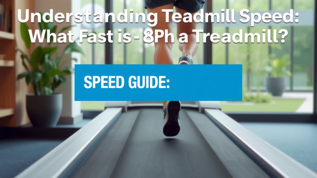 Understanding Treadmill Speed: What Does 8 MPH Really Mean?
