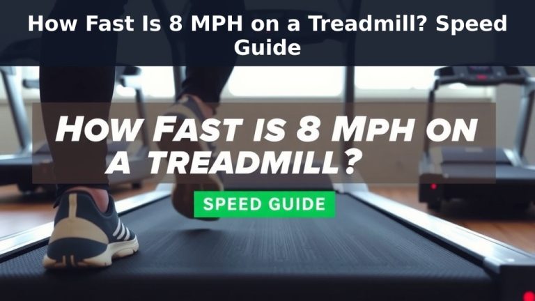 How Fast Is 8 MPH on a Treadmill? Speed Guide